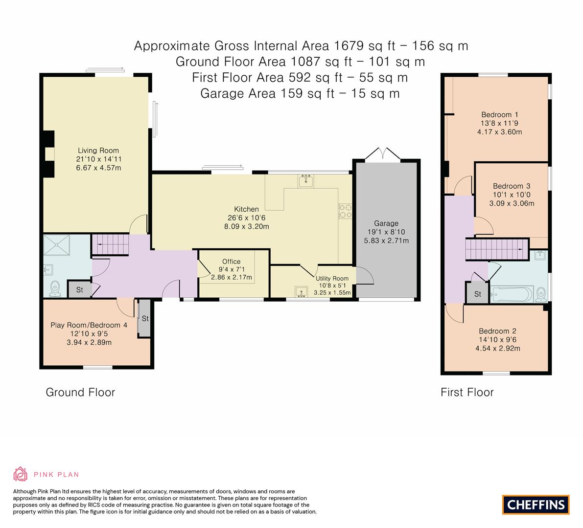 4 Bedroom for sale in Hemingford Grey Cheffins Cambridge Sales